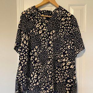 Element Z Graphic Print Blouse